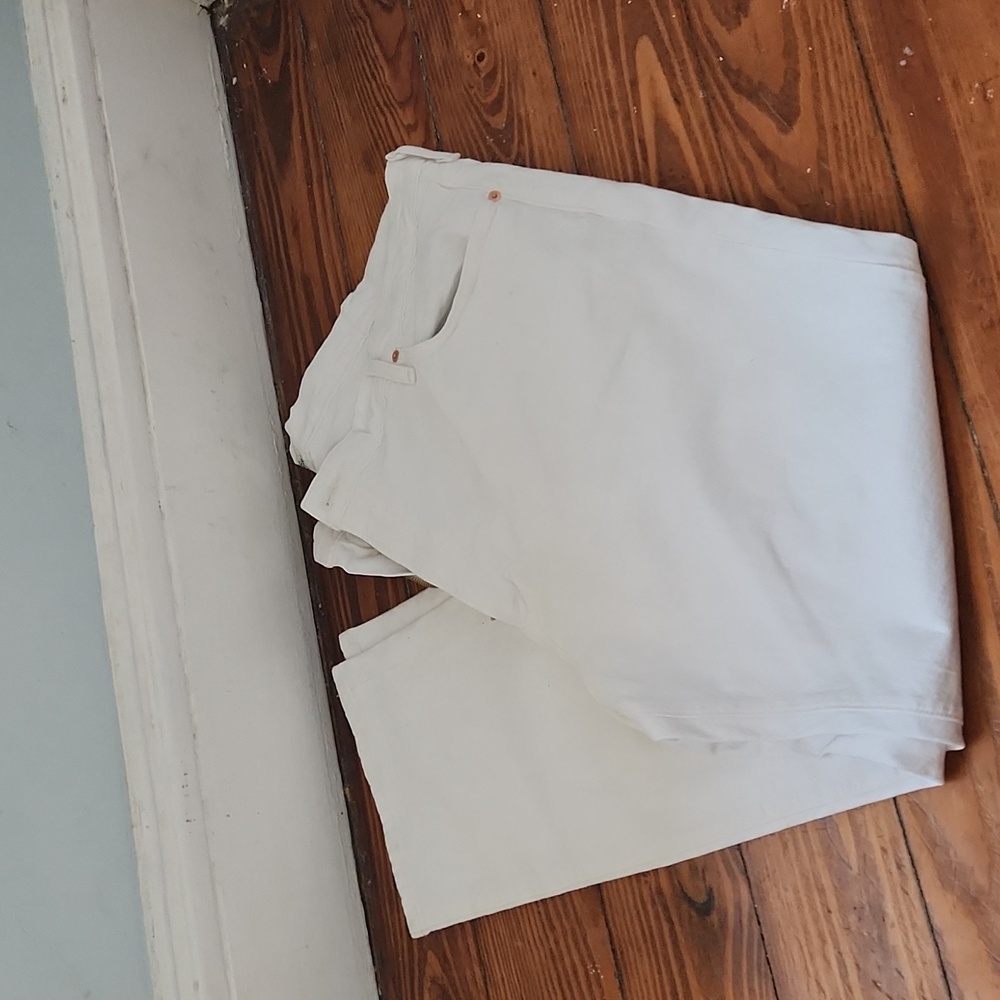 New Men's Ralph Lauren Polo white jeans size 46b×30 Varick slim straight…